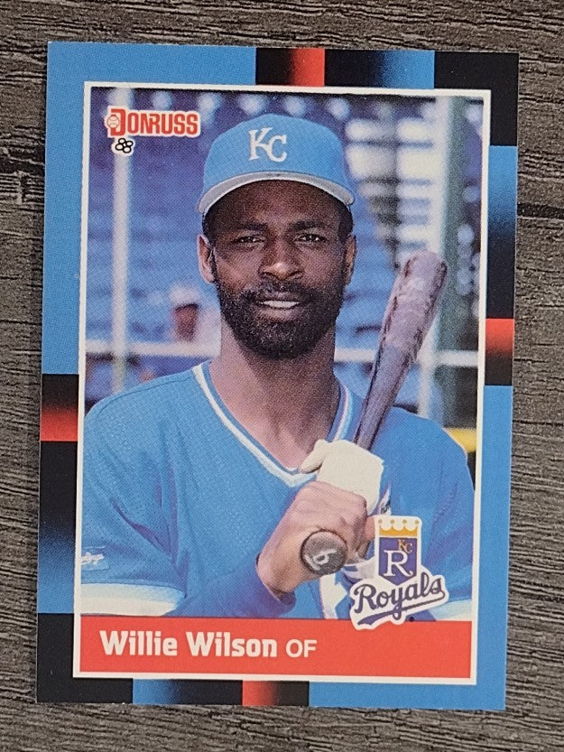 1988 Donruss #255 Willie Wilson