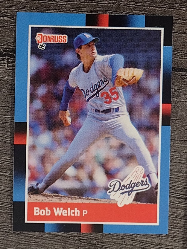 1988 Donruss #253 Bob Welch