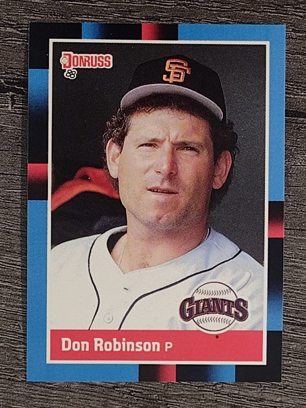 1988 Donruss #573 Don Robinson