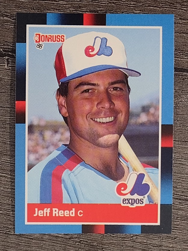 1988 Donruss #88 Jeff Reed