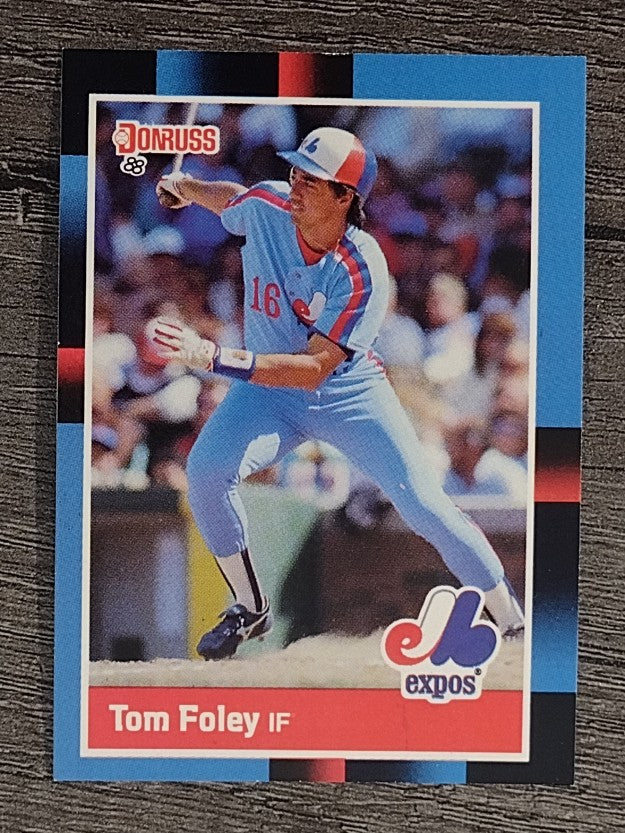 1988 Donruss #303 Tom Foley