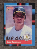 1988 Donruss #302 Jose Canseco