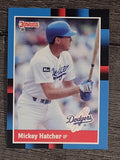 1988 Donruss #299 Mickey Hatcher