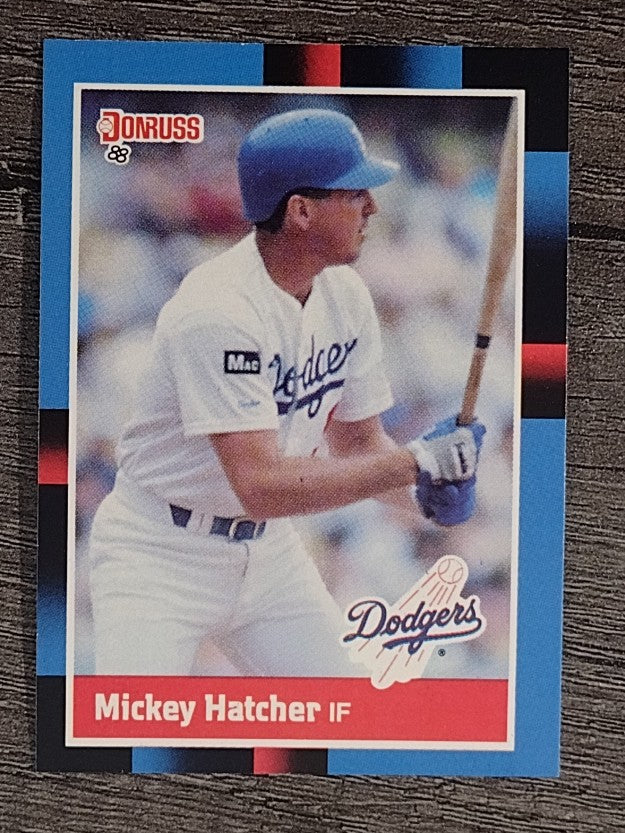 1988 Donruss #299 Mickey Hatcher