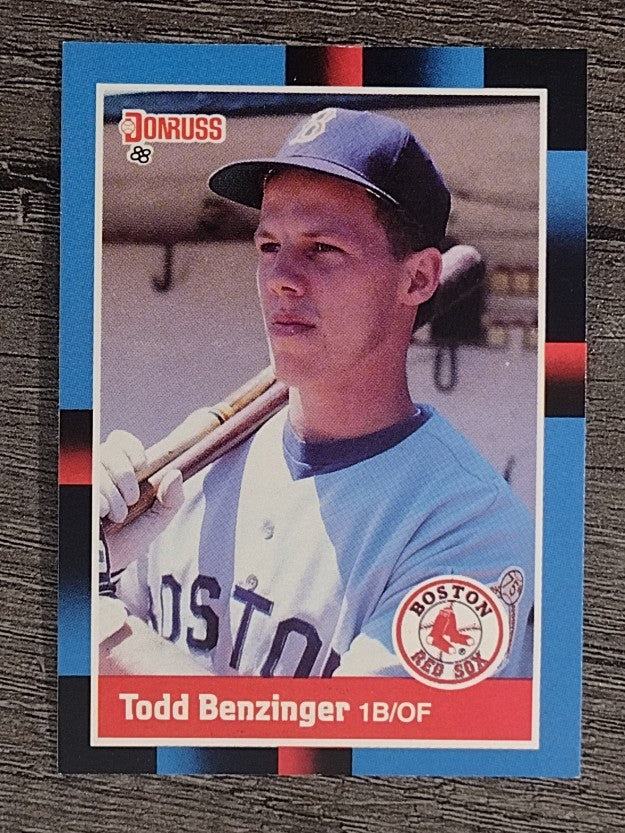 1988 Donruss #297 Todd Benzinger RC