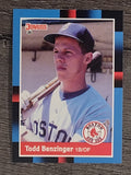 1988 Donruss #297 Todd Benzinger RC