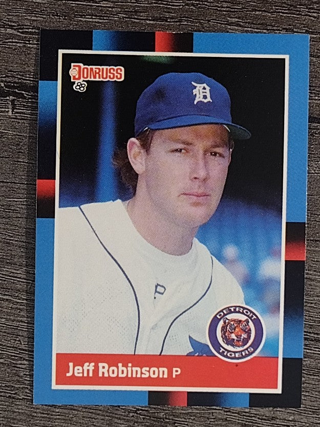 1988 Donruss #296 Jeff M. Robinson