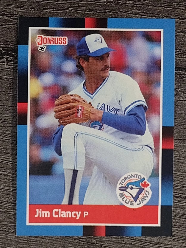 1988 Donruss #74 Jim Clancy