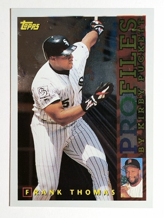 1996 Topps Profiles #AL9 Frank Thomas