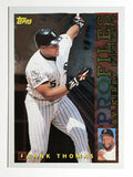 1996 Topps Profiles #AL9 Frank Thomas