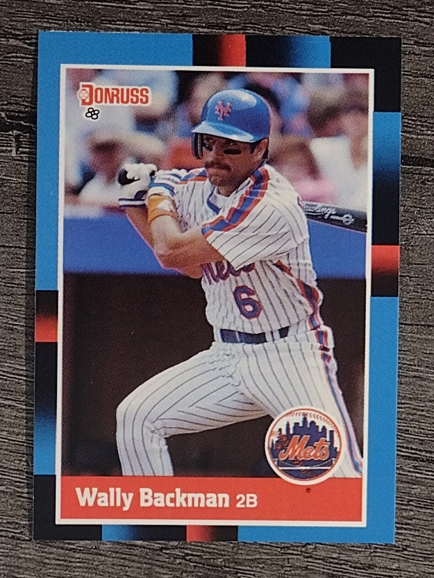 1988 Donruss #241 Wally Backman