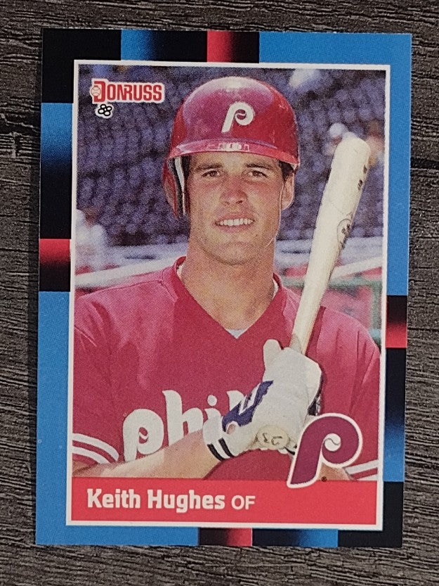 1988 Donruss #643 Keith Hughes RC