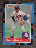 1988 Donruss #314 Glenn Hubbard