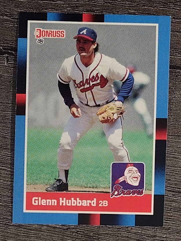 1988 Donruss #314 Glenn Hubbard