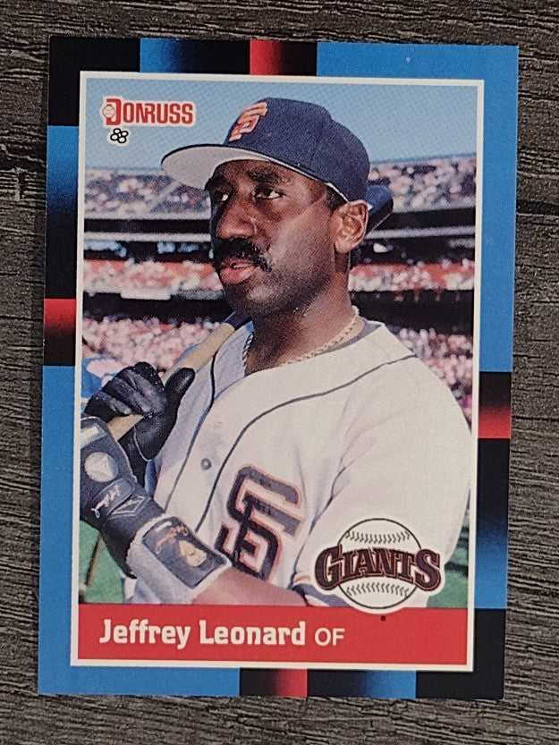 1988 Donruss #327 Jeffrey Leonard
