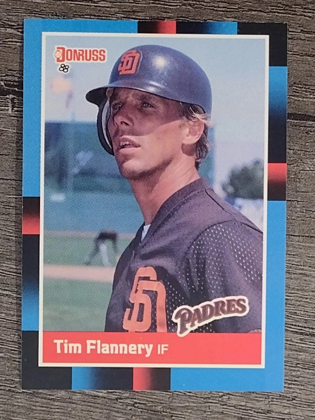 1988 Donruss #328 Tim Flannery