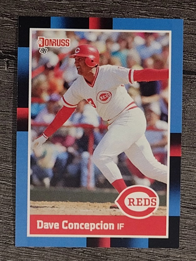 1988 Donruss #329 Dave Concepcion