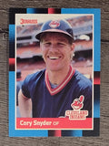 1988 Donruss #350 Cory Snyder