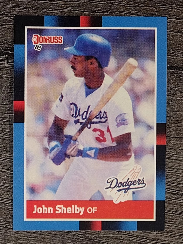 1988 Donruss #352 John Shelby
