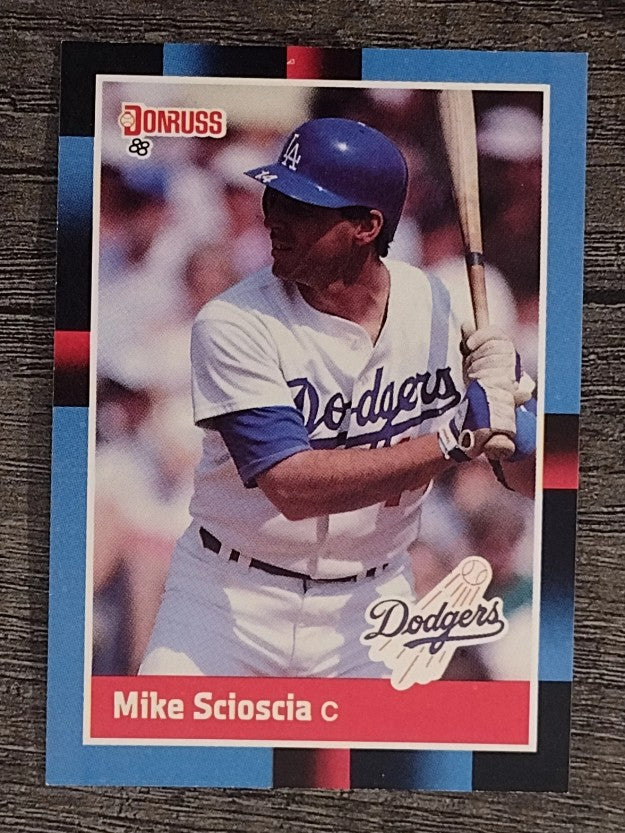 1988 Donruss #106 Mike Scioscia