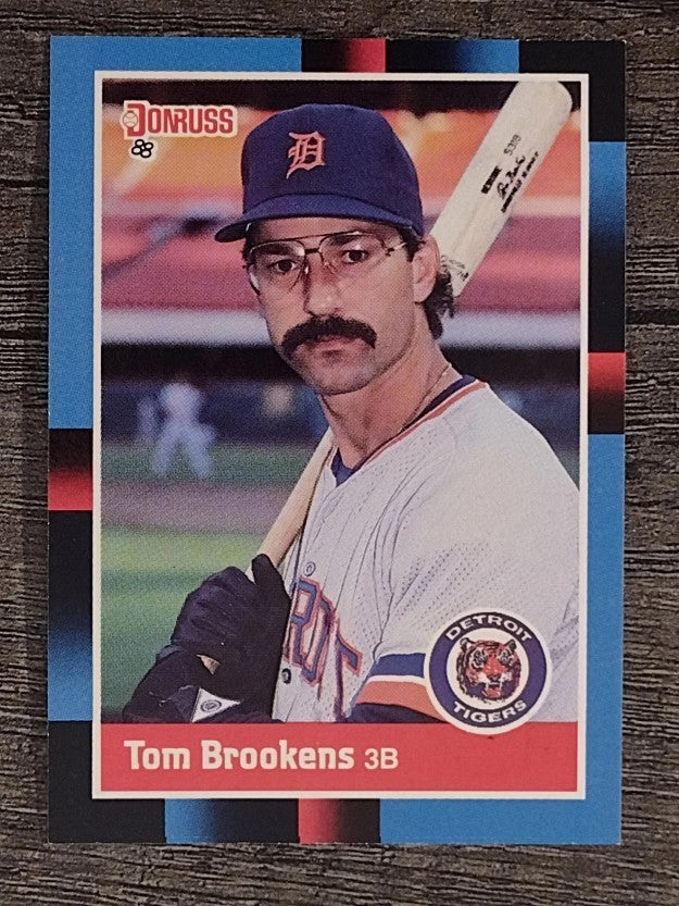 1988 Donruss #107 Tom Brookens