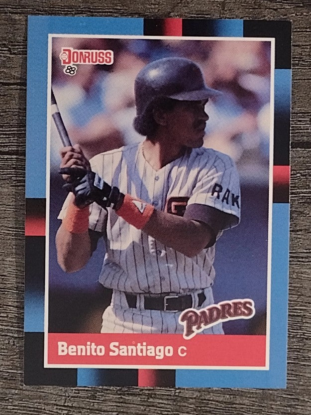1988 Donruss #114 Benito Santiago