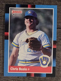 1988 Donruss #117 Chris Bosio