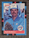 1988 Donruss #121 Mark Eichhorn