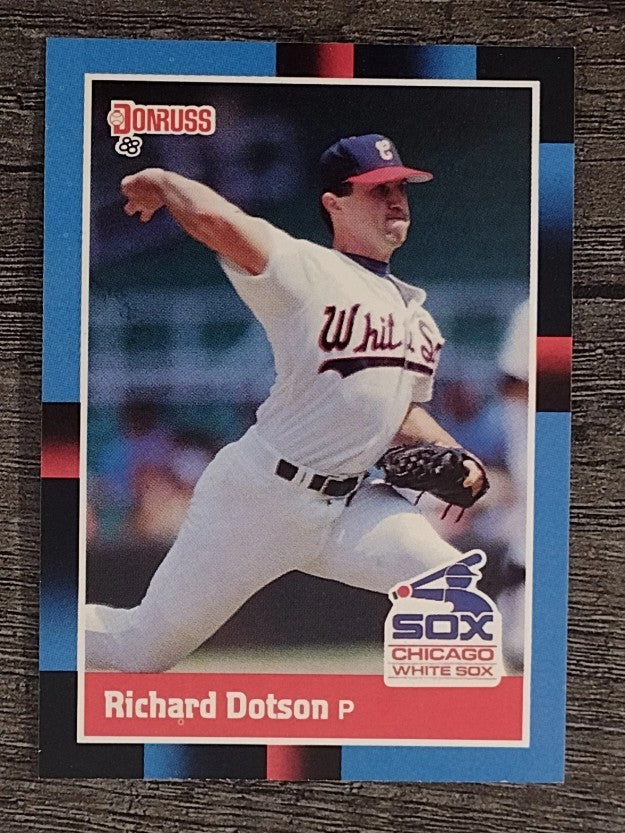 1988 Donruss #124 Richard Dotson