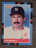 1988 Donruss #128 Rick Rhoden
