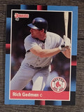 1988 Donruss #129 Rich Gedman