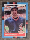 1988 Donruss #131 Brook Jacoby