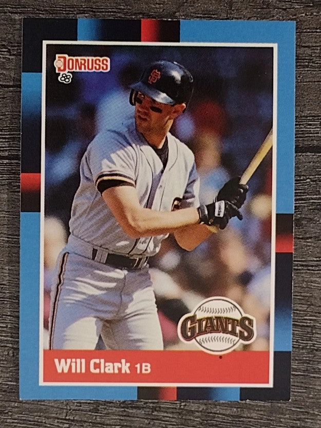 1988 Donruss #204 Will Clark