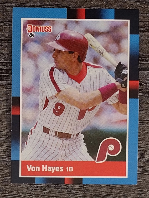 1988 Donruss #207 Von Hayes