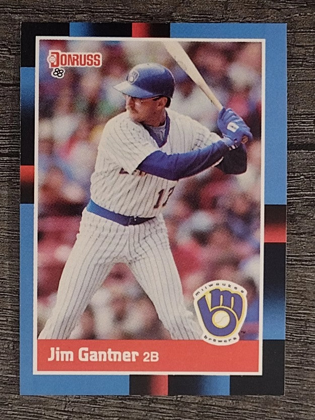 1988 Donruss #214 Jim Gantner