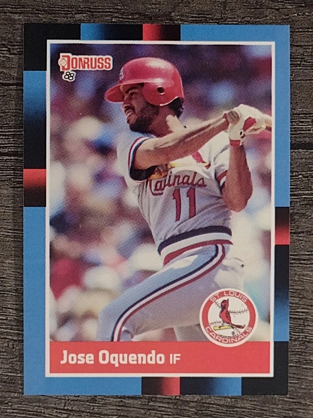 1988 Donruss #234 Jose Oquendo