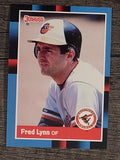 1988 Donruss #248 Fred Lynn