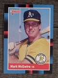 1988 Donruss #256 Mark McGwire