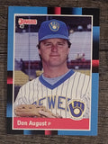 1988 Donruss #602 Don August