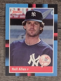1988 Donruss #597 Neil Allen