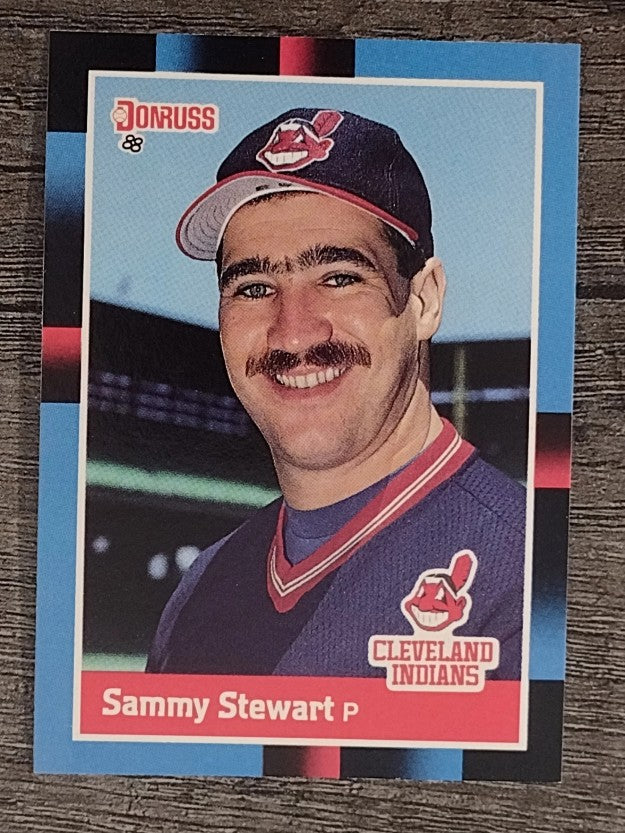 1988 Donruss #596 Sammy Stewart