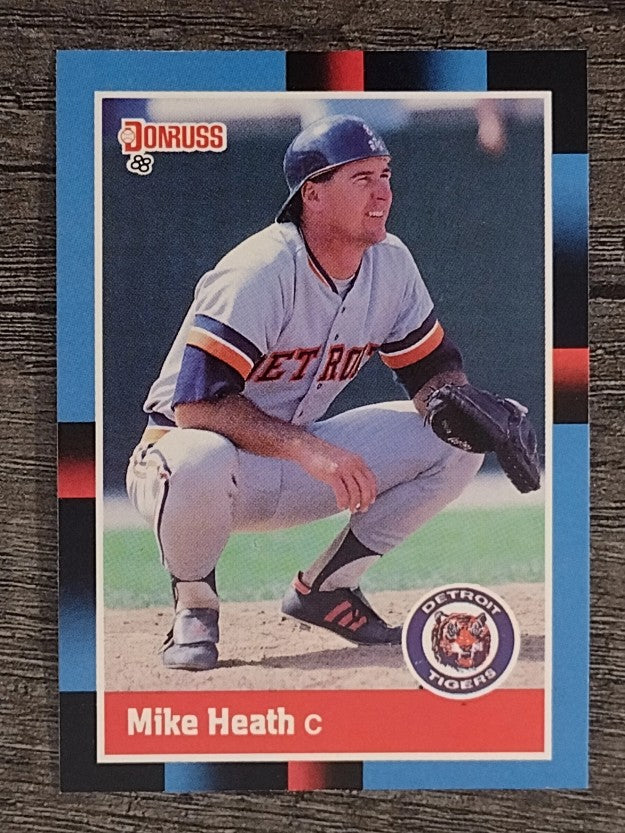 1988 Donruss #338 Mike Heath