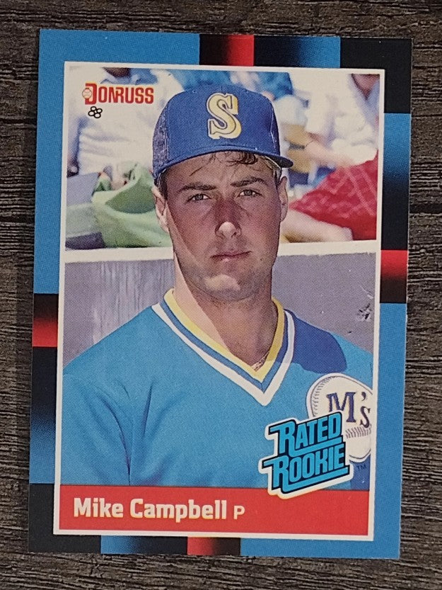 1988 Donruss #30 Mike Campbell RR RC
