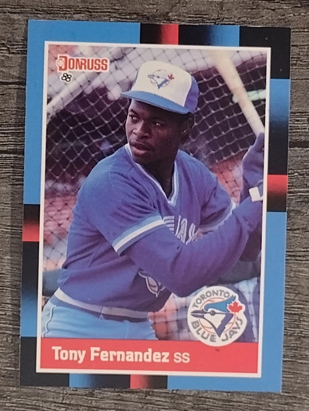1988 Donruss #319 Tony Fernandez