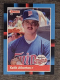 1988 Donruss #318 Keith Atherton