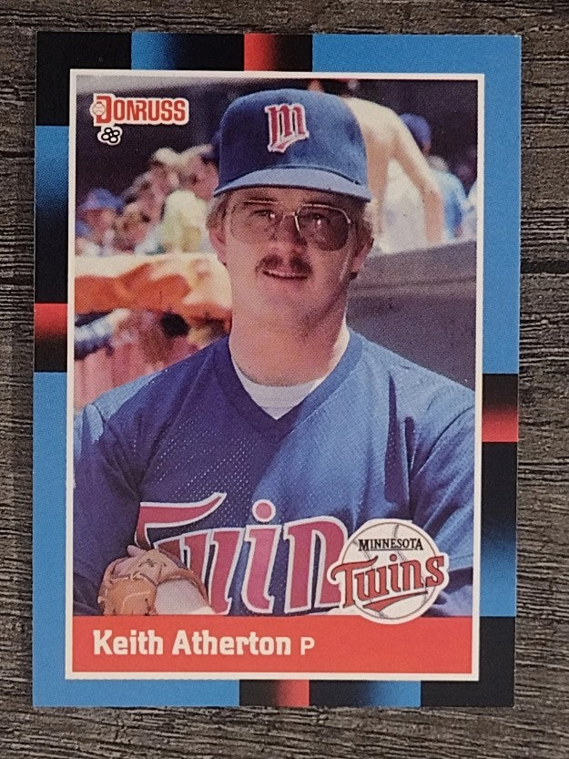 1988 Donruss #318 Keith Atherton