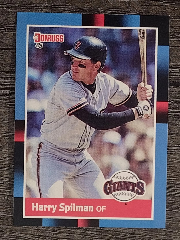 1988 Donruss #607 Harry Spilman