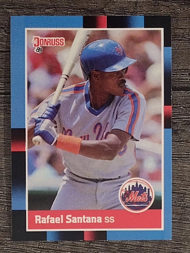 1988 Donruss #633 Rafael Santana