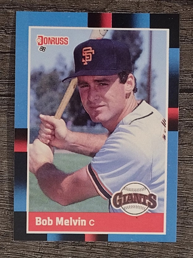 1988 Donruss #638 Bob Melvin