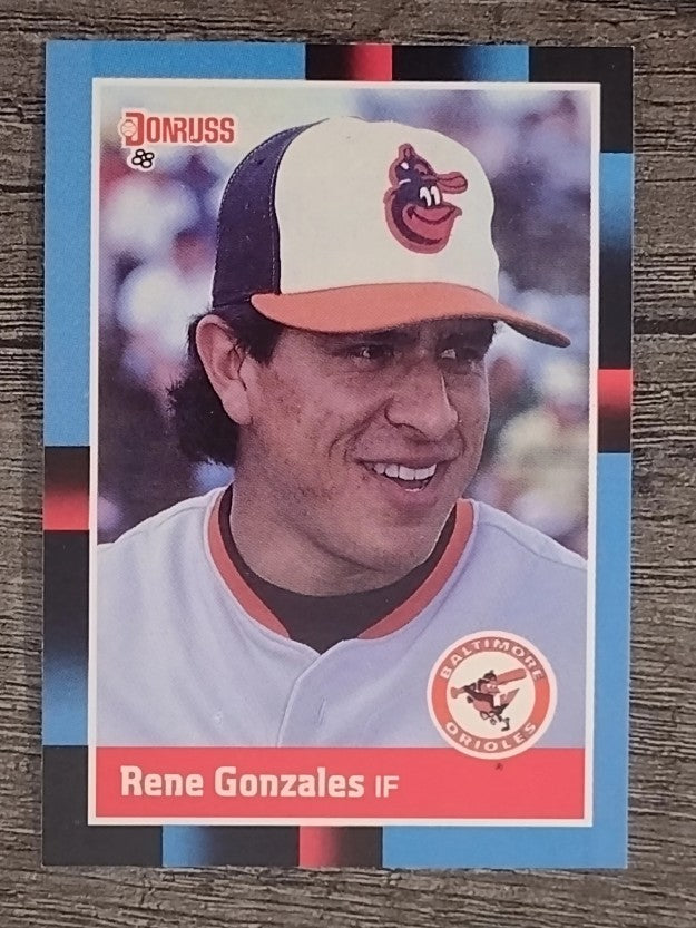 1988 Donruss #582 Rene Gonzales RC